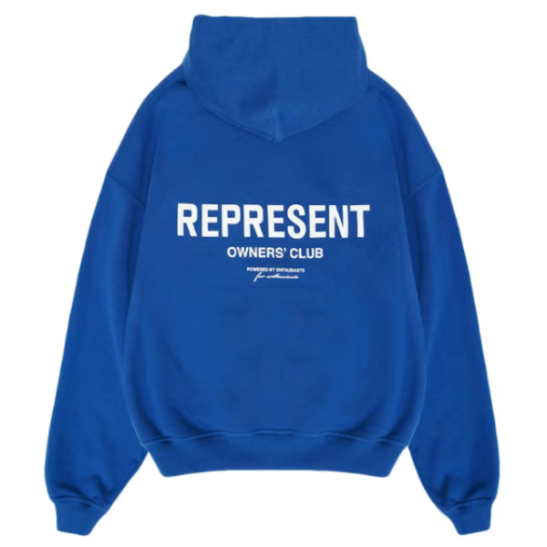 Blue Represent Hoodie