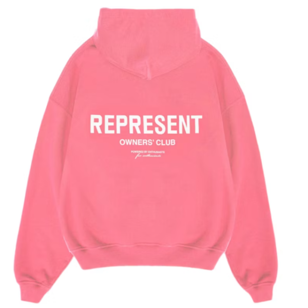 Pink Represent Hoodie