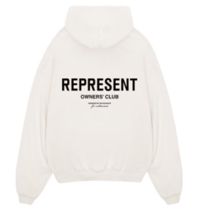 White Represent Hoodie1